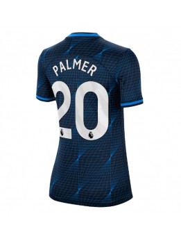 Billige Chelsea Cole Palmer #20 Bortedrakt Dame 2023-24 Kortermet